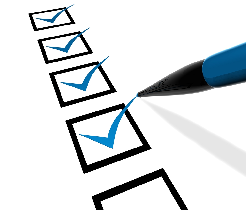 blog checklist